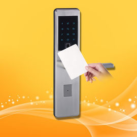 Hidden Keyhole RFID Card Door Lock , Electronic Card Swipe Door Locks For Home