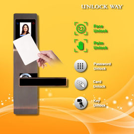 やしおよび顔認識の安全指の接触キーパッドRFIDカード ドア